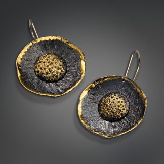 Ασημένια & χρυσά σκουλαρίκια