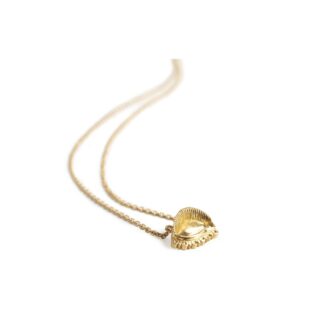 Gold-plated necklace in the shape of an eye - Elsa Mouzaki