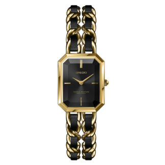Γυναικείο ρολόι χρυσό μαύρο - VASSIA KOSTARA FOR GREGIO